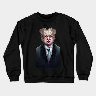 Boris Johnson Tory Rat Crewneck Sweatshirt